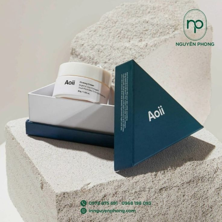 Mẫu hộp dạng âm dương làm quà tặng